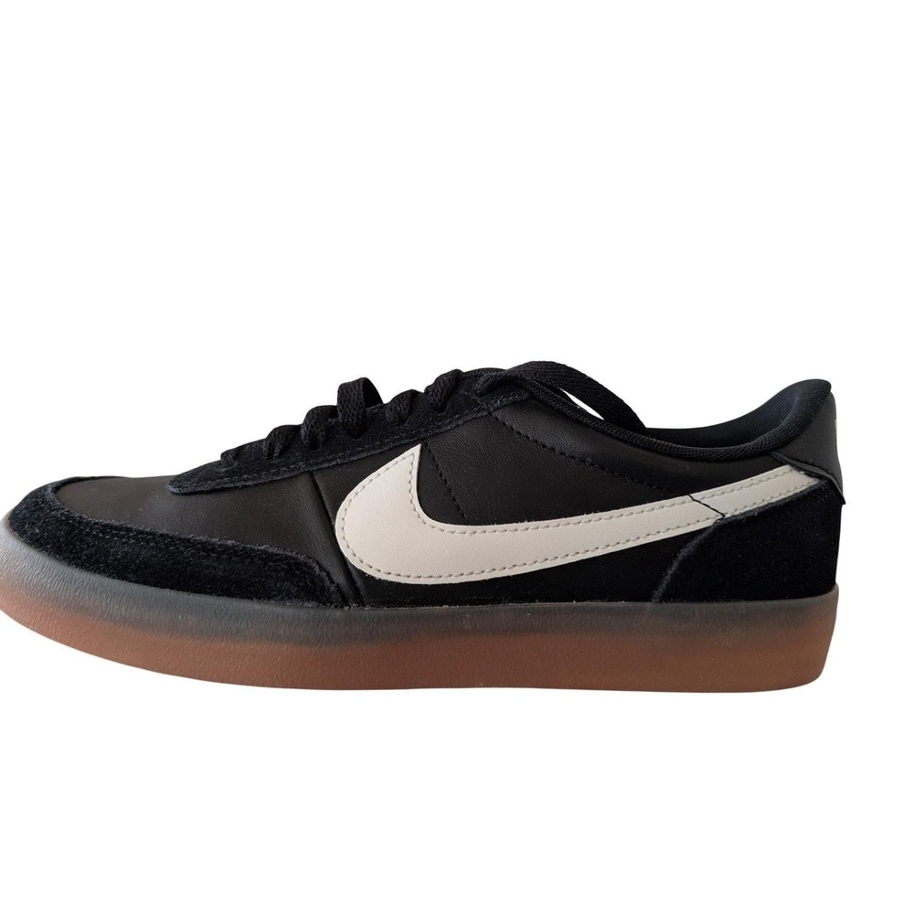 NEW Nike Killshot 2 Womens 10/Mens 8.5 Black Sail Gum Yellow Sneakers (MSRP$90)
